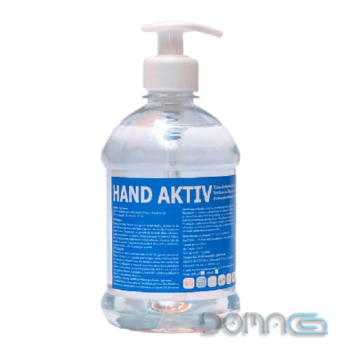 Gel za dezinfekciju sa pumpicom - DOMAG d.o.o. Gel za dezinfekciju Hand aktiv sa pumpicom 500ml