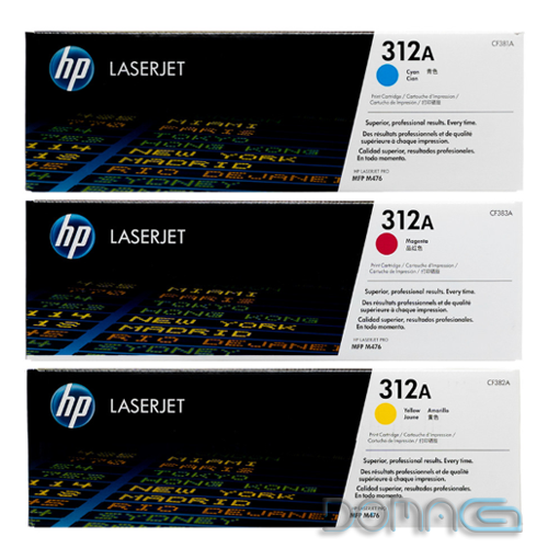 Toner HP 312A color